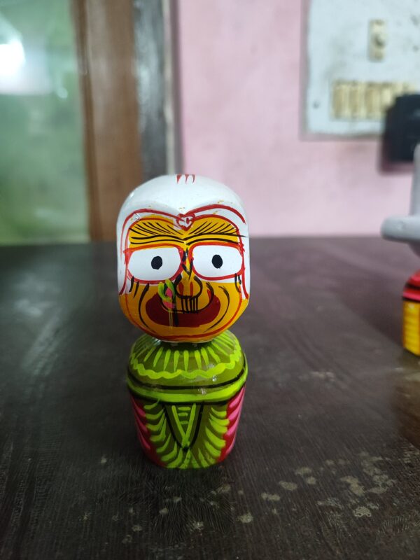 Complete Jagannath Puri Temple Set - Enhance Your Spiritual Space! (Pack of 4,Multicolor) - Image 2