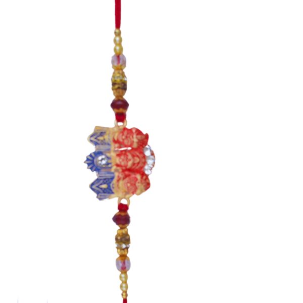 Jagannath Balabhadra Subhadra Rakhi with Sindoor and Chawal for Brother for Raksha Bandhan - Image 4