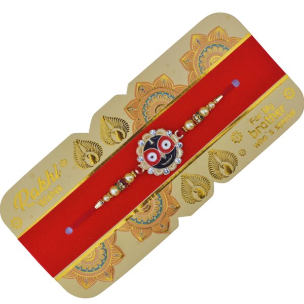 Handcrafted Lord Jagannath Rakhi Collection - Set - Image 3