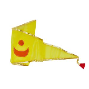 Brighten Your Space with Temple Yellow Flag (Pack Of 1,Yellow)