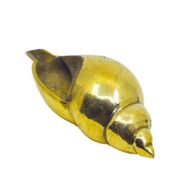 Brass Shankh: Perfect Addition to Your Puja Room (Pack Of 1) - Image 2