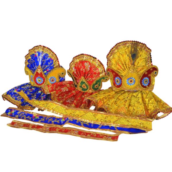10 Inch Complete Outfit Set for Shree Jagannath Idol set