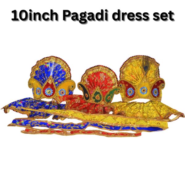 10 Inch Complete Outfit Set for Shree Jagannath Idol set - Image 4