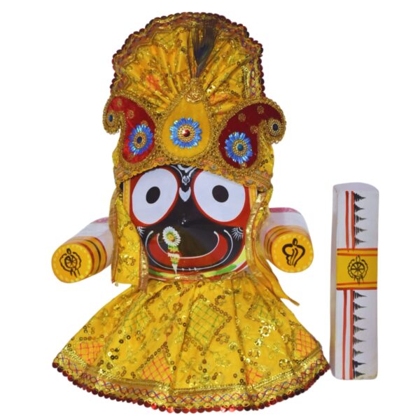 10 Inch Complete Outfit Set for Shree Jagannath Idol set - Image 10