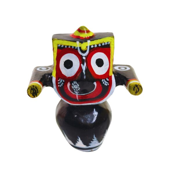 2 Inch Neem Wood Lord Jagannath Patitapavan Idol