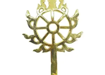 15Inch Brass Nilachakra: A Symbol of Spiritual Grace