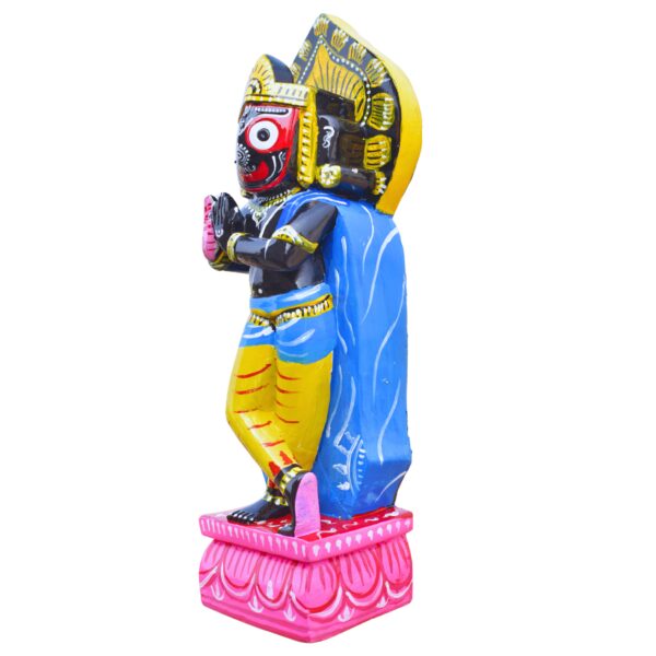 Shree Jagannath and Lord Krishna Avtar (Nilamadhab) - Large, Multicolour - Image 3