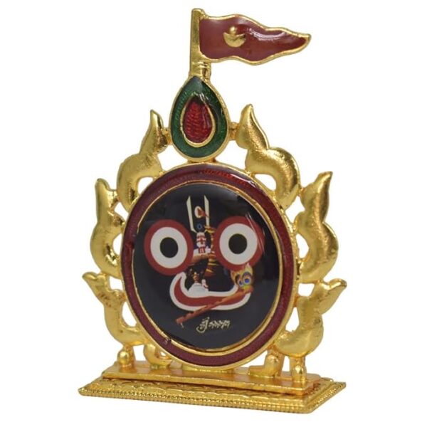 Lord Jagannath Idol face for Car Dashboard/Office Desk/Home Temple - Image 2