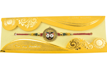 Lord Jagannath Rakhi for Brother Handmade Traditional Raksha Bandhan Thread | Festival Rakhi Made in India