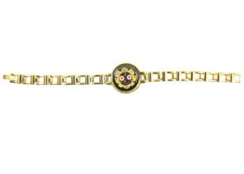 Lord Jagannath Bracelet Golden Rakhi for Brother | Adjustable Raksha Bandhan Bracelet Rakhi | Traditional Metal Rakhi Made in India
