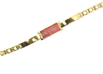 Jay Jagannath Bracelet for Men and Women | Adjustable Metal Bracelet with Engraved Design | Spiritual Wristband Made in India