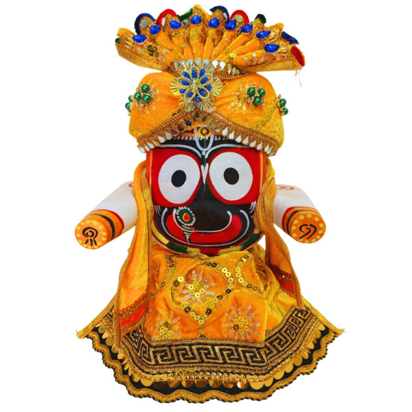 Jagannath Idol with Traditional Dress Set 3/4/6/8/10 Inch